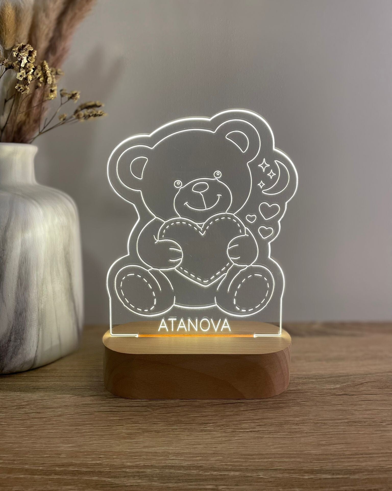 DreamLight™ — Personalised Night Light for Kids with Name
